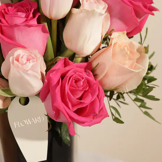 Golden Wishes Flowers Vase