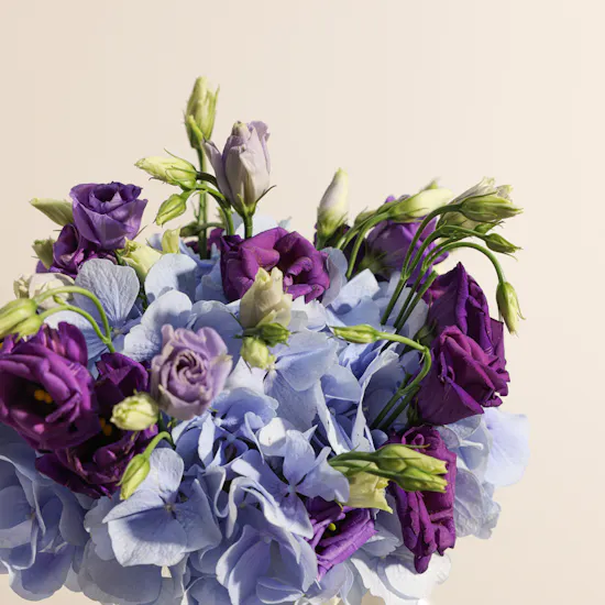 Romantic Flowers Vase