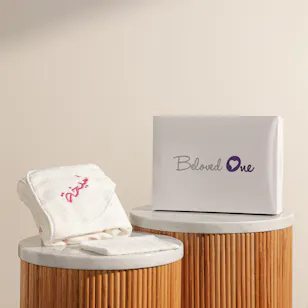 BelovedOne Personalized 1st Bath Set | Pink BelovedOne Personalized 1st Bath Set | Pink