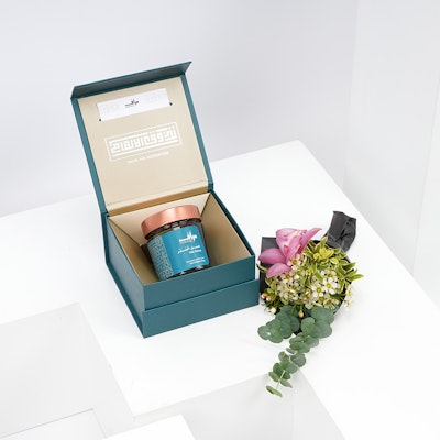 Miraq Honey with Flower Bouquet