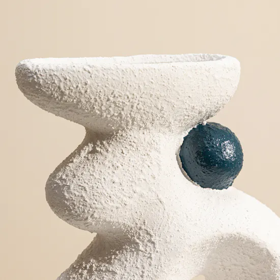 Nno Algas Blue Vase