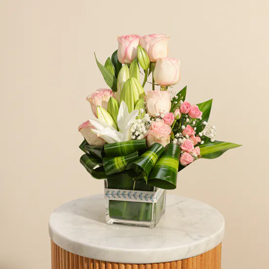 Esperance Rose | Glass Vase