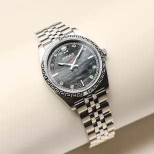 Versace Millenyium Silver and Diamonds Women's Watch Versace Millenyium Silver and Diamonds Women's Watch
