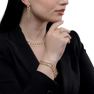 Luxury Alvira Set-Gold Plated
