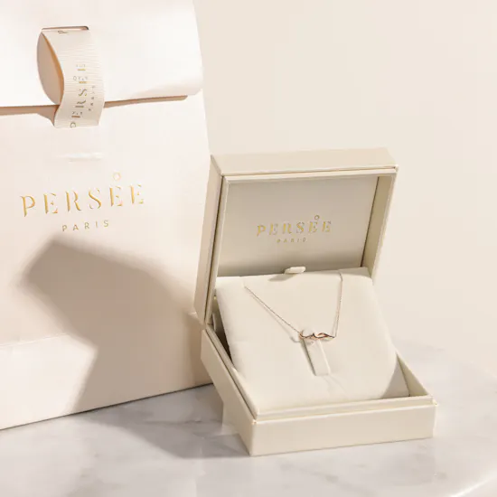 Persée Paris Love Rose Gold Necklace