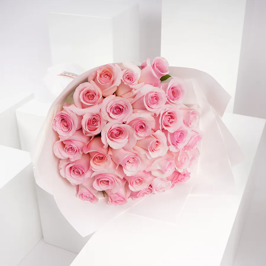 Beautiful Pink Rose Bouquet  4