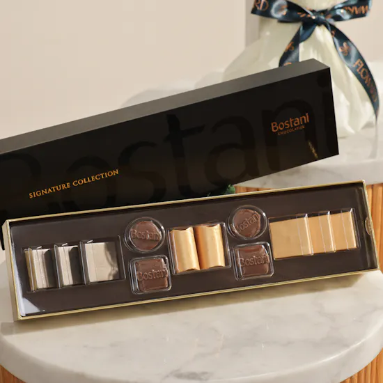 Bostani Chocolates Box | Charming Flowers Bouquet