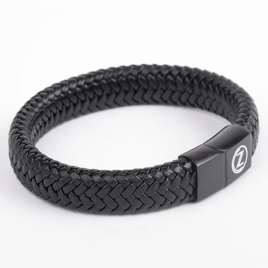 Zus Wide Bracelet | Black