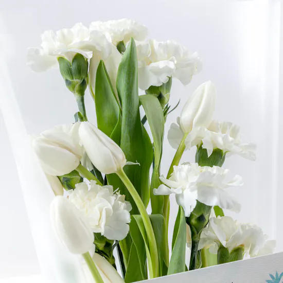 Sparadise Foot or Back Massage for Ladies Gift Voucher | White Blooms