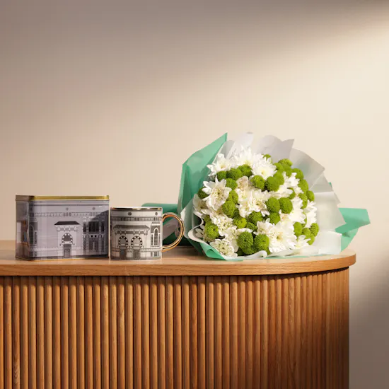 Artfeena Ceramic Cup | Delicate Flowers