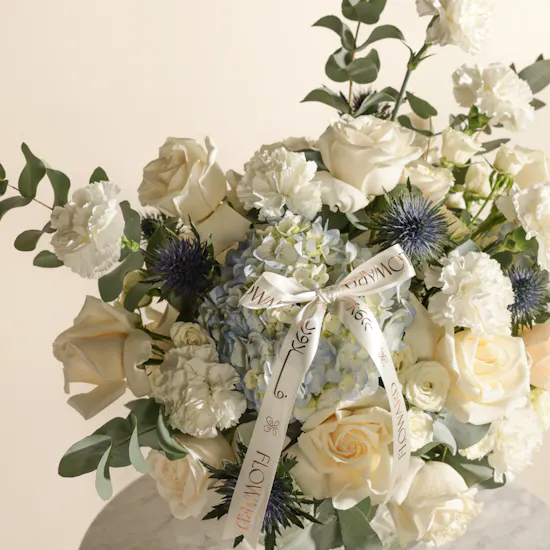 Pure Birthday Flowers Vase