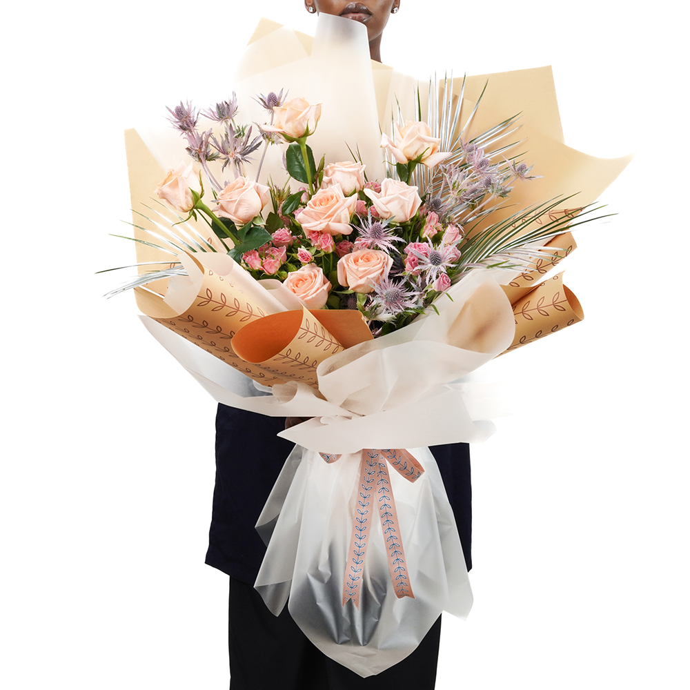 أناقة الخوخ | باقة زهور