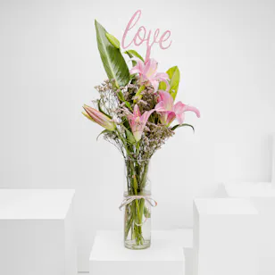 Love Flowers Vase