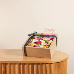 Happy Birthday Wooden Box