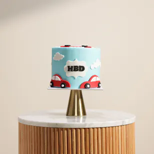 Floward Red Car Premium Birthday Cake