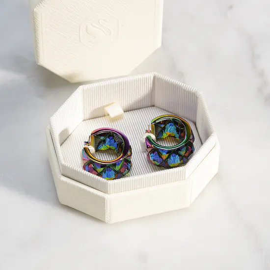 Swarovski Curiosa Green Women's Earring