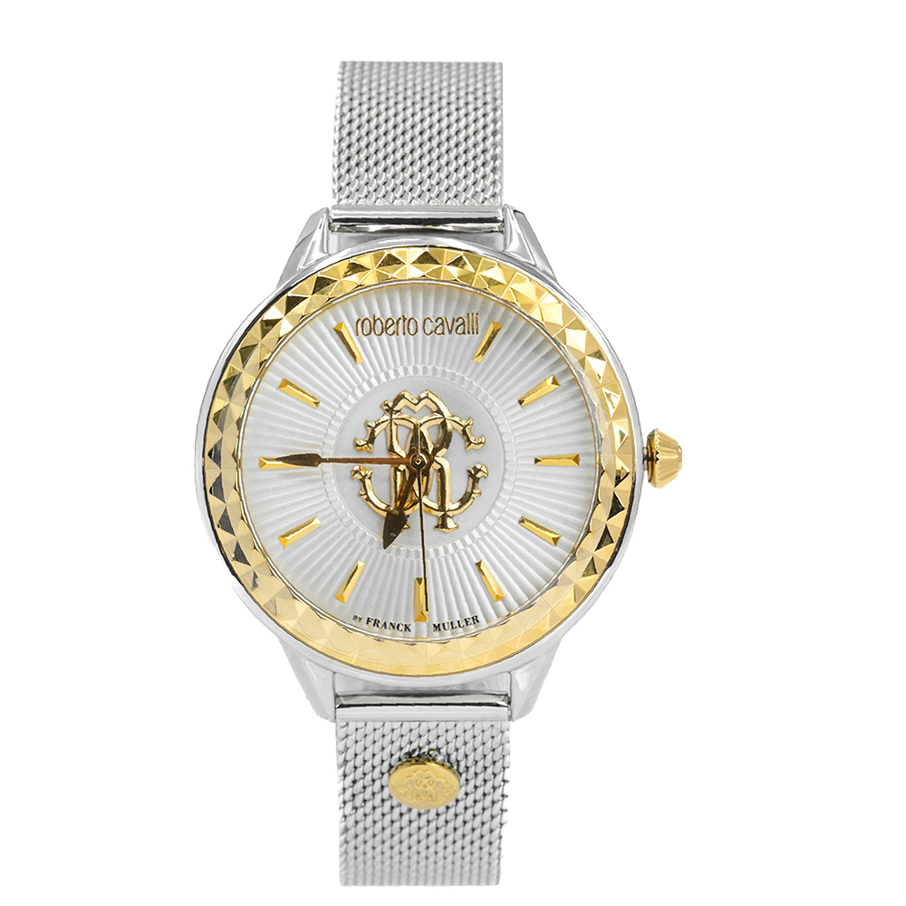 Roberto Cavalli by Franck Muller Women s Watch Gold and Silver