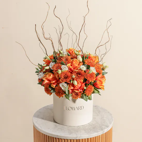 Warm Moment Flowers Box