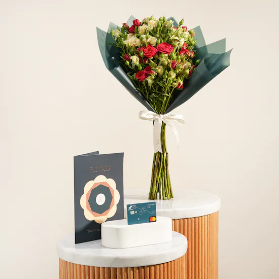 Floward Card | Happiness Flower Bouquet