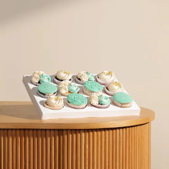 NJD Baby Boy Cupcakes | 12 Pieces