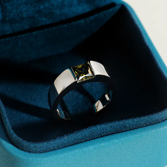 Floward Aurevine Silver Men's Ring | Size 10