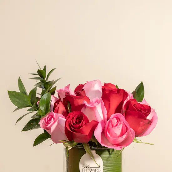Elegant Roses Vase