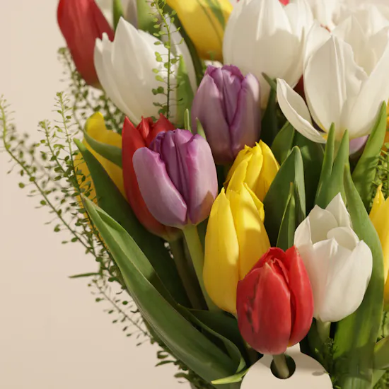 Exquisite Tulip Beauty Vase