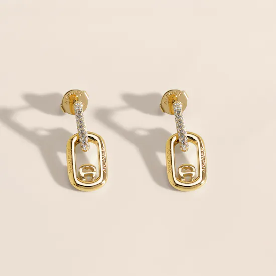 Aigner Mila Gold Tone Women's Earrings