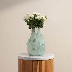 Crystal Cloud Baby Rose Vase