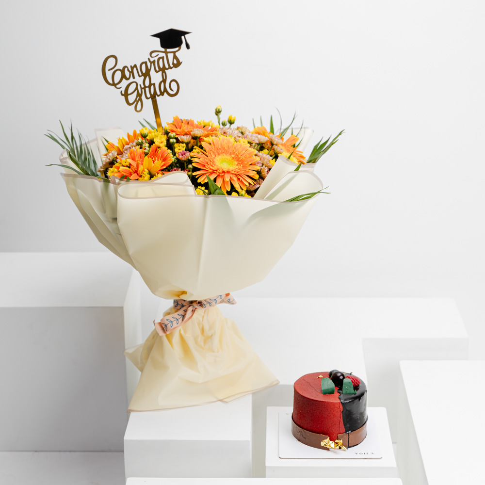 كيكة فوالا لافا الشوكولاتة الصغيرة | مبروك التخرج  