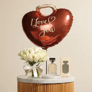 Hugo Boss Boss The Scent Pure Accord for Her | I Love You Flower Vase Hugo Boss Boss The Scent Pure Accord for Her | I Love You Flower Vase
