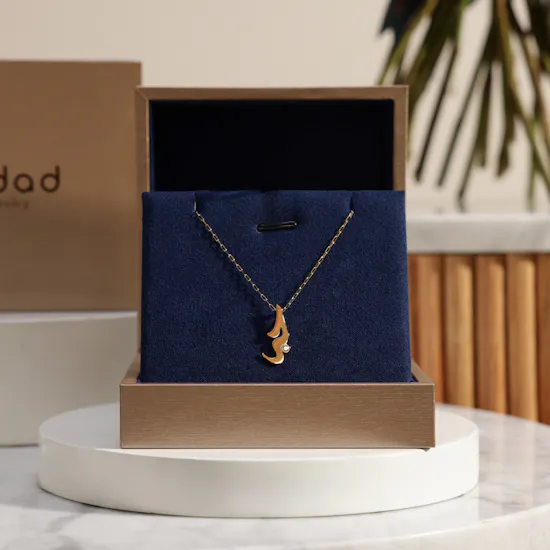 Midad Women's Necklace | Romantic Touch Flowers