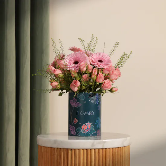 Pink Delight Flower Box