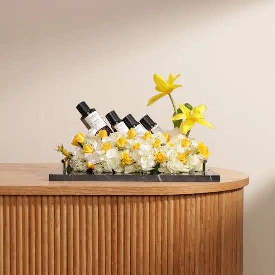 Mubkhar Luxurious Set | Bright Flowers