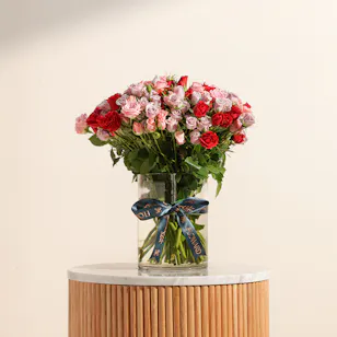 Radiant Petal Symphony Vase