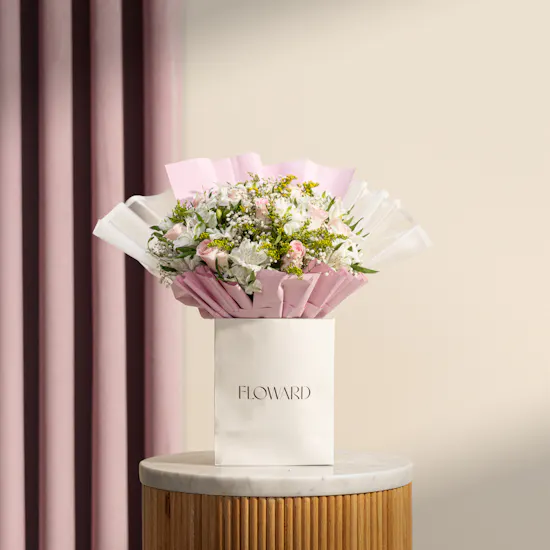 Soft Pink Fiesta Bouquet