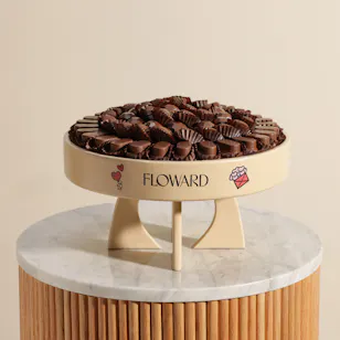 Floward Mixed Chocolate Wooden Tray