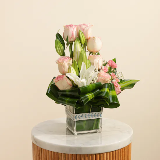 Esperance Rose | Glass Vase