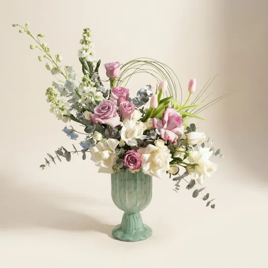 Garden Paradise Flower Vase