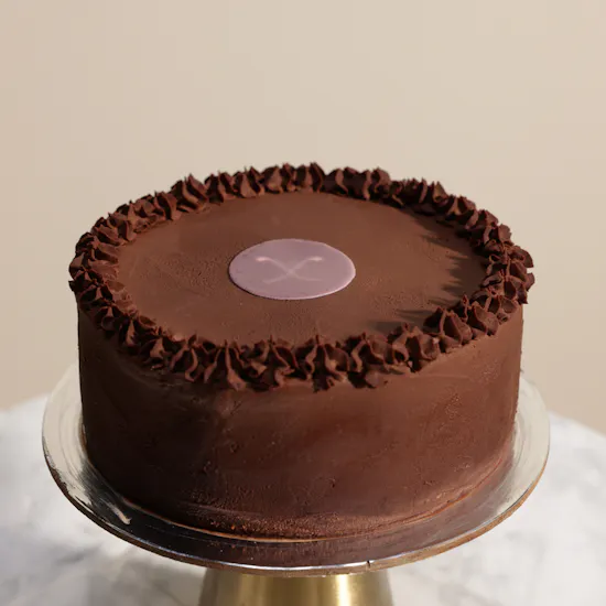 More Chocolate Sugar Free Small Vegan Chocolate Cake