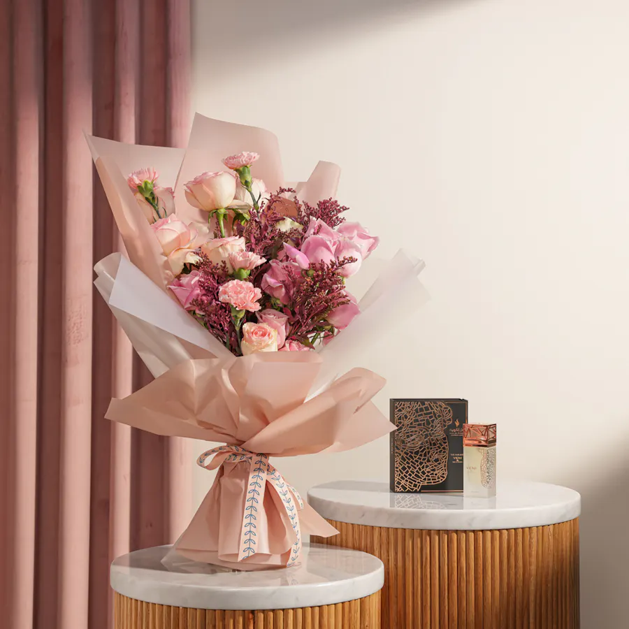 Amal Al Kuwait Veni Hair Mist | Pink Petals 4