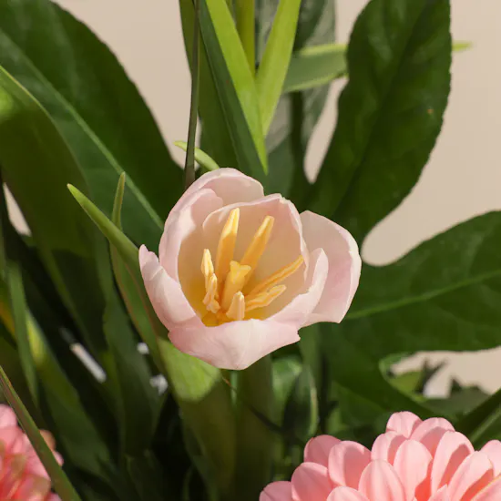 Whispering Pink Garden Vase