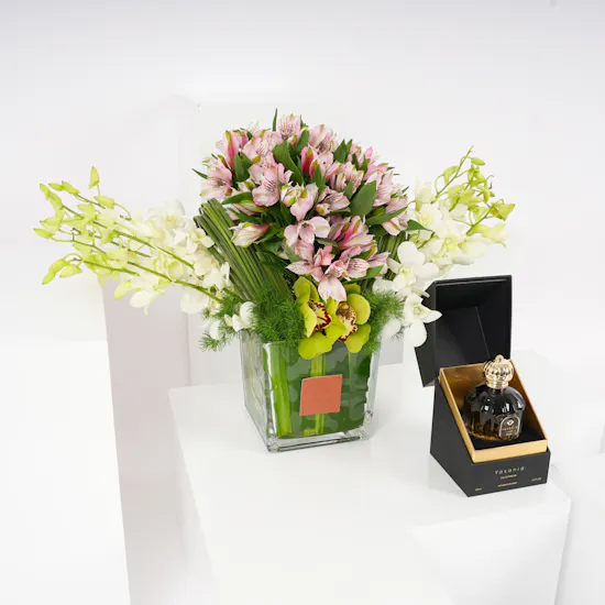 Yasania Onyx Woody Amber Perfume 100 ml | Flowers Vase