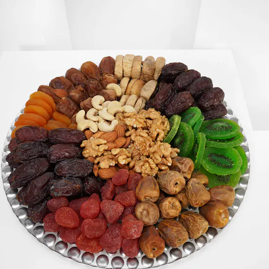 Sinwan Dried Fruits & Nuts Date Platter | Roses