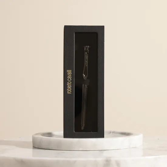 Roberto Cavalli Gunmetal Black Pen