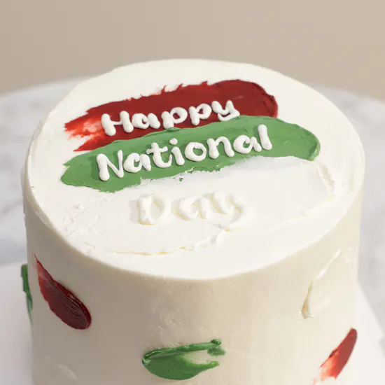Sweetylicious Happy National Day Cake