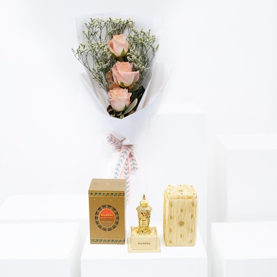 Swiss Arabian Kashkha Oil Perfume | Peach Roses