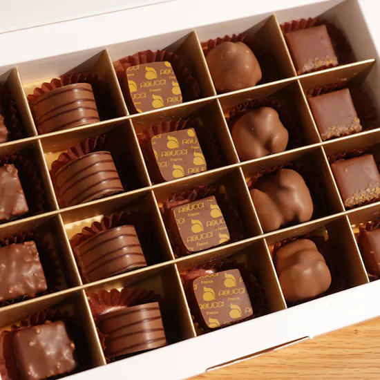 Abucci Eid Mubarak Small Chocolate Box | Festive Roses Bouquet
