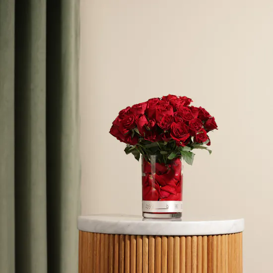 Red Beauty Vase