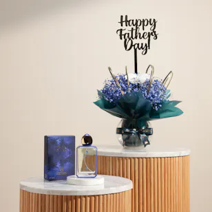 Abdul Samad Al Qurashi Blue Star EDP for Men | Enchanting Father's Day Flowers